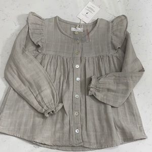 New with tags Jamie Kay 5 year gray top